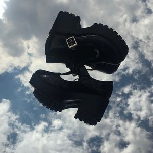 New Platform Mary Janes